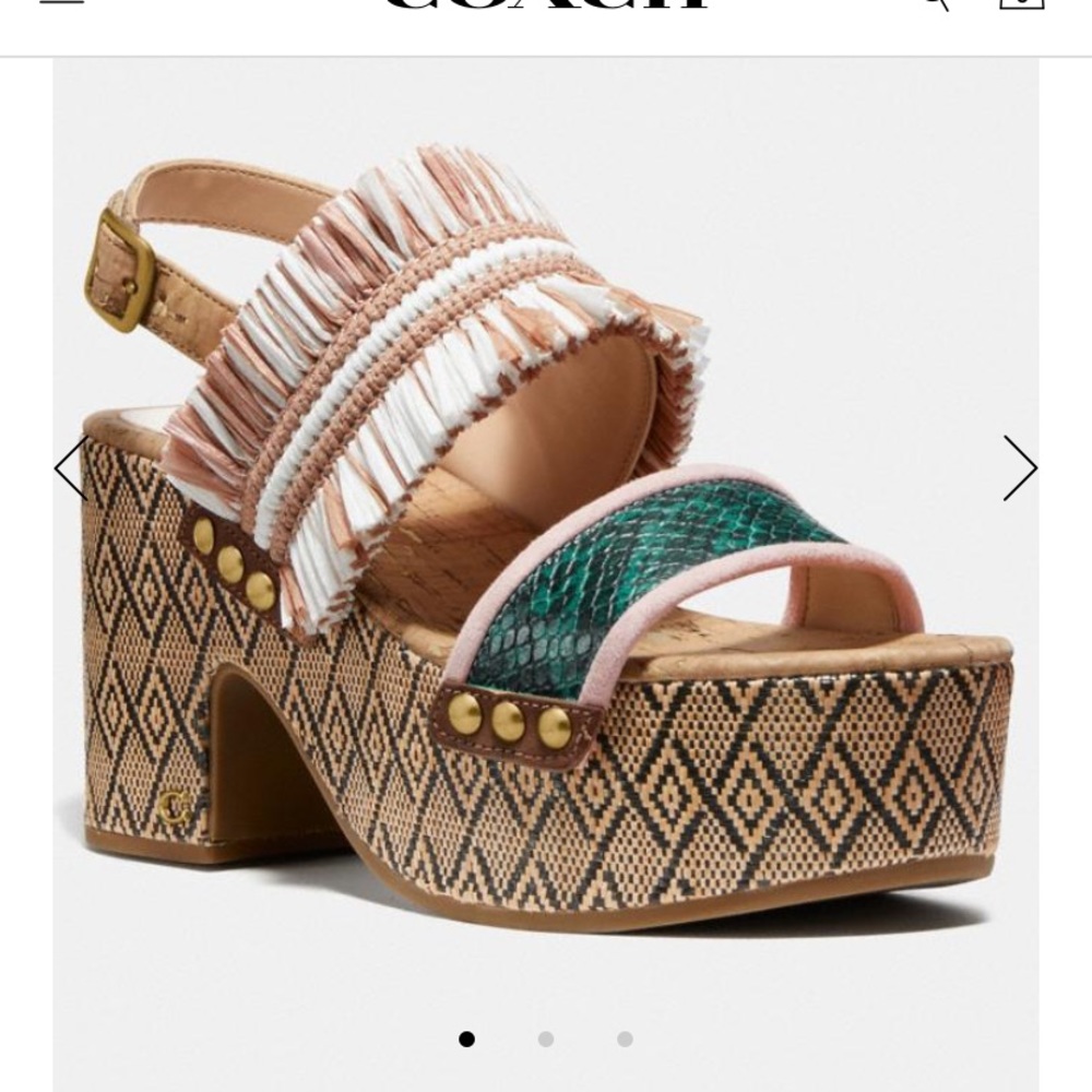 ISO coach Nita sandal 7.5-8